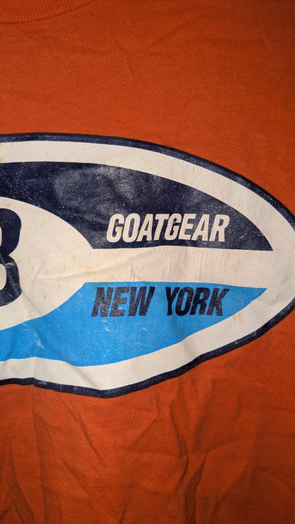 GOATGEAR 1963 New York T-Shirt Orange XL Earl Manigault Pro Series