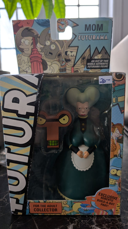 Futurama 2009 TOYNAMI Series MOM *Roberto Build-A-Bot* Action Figure NEW