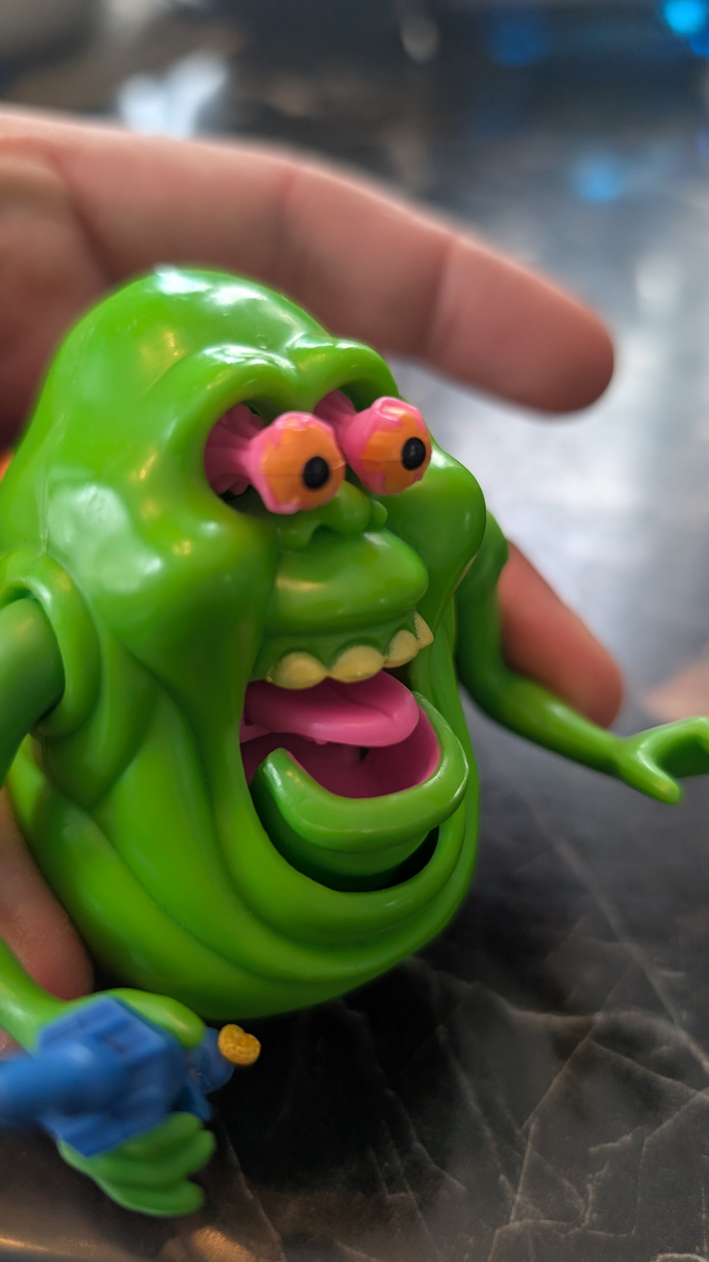 Kenner The Real Ghostbusters Figure Green Ghost Proton Pack Slimer (1989)