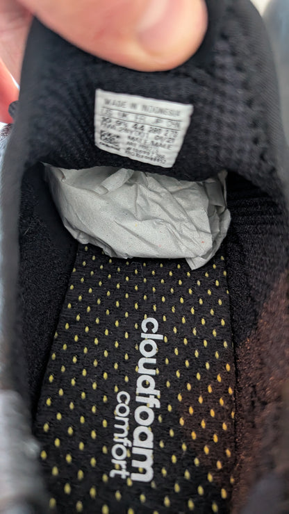 Adidas Cloudfoam Comfort Running Shoes Men’s US 10 Black Red H00275