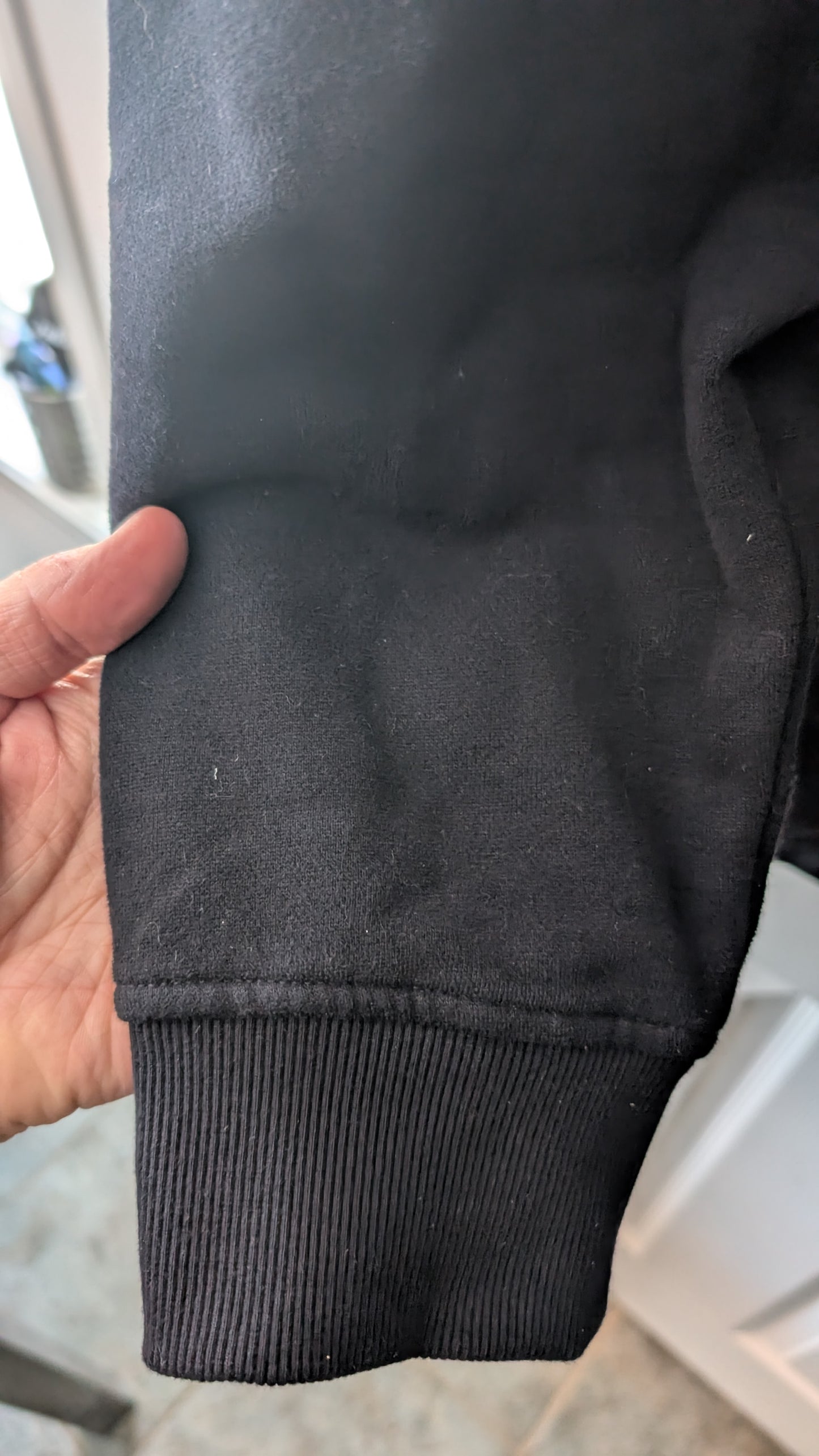 Tommy Hilfiger Full Zip Hoodie Black XXL Fleece Lined Logo Flag Hooded Sweatshirt