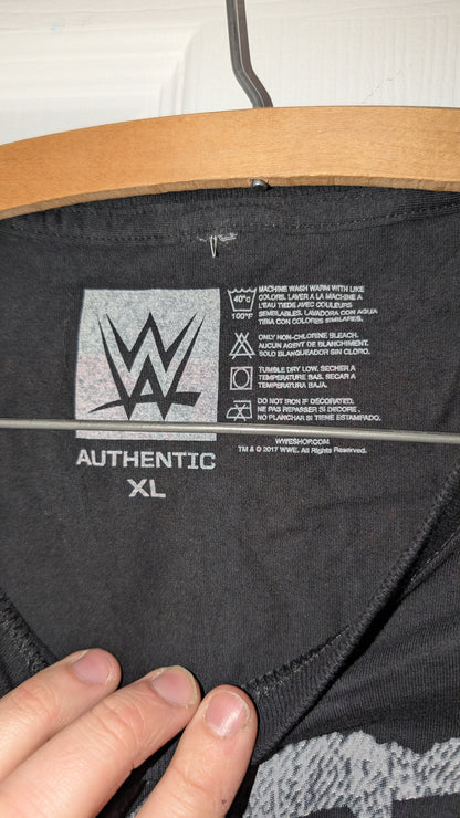 WWE Authentic “Just Keep Fighting” KO Kevin Owens T-Shirt Black XL Official
