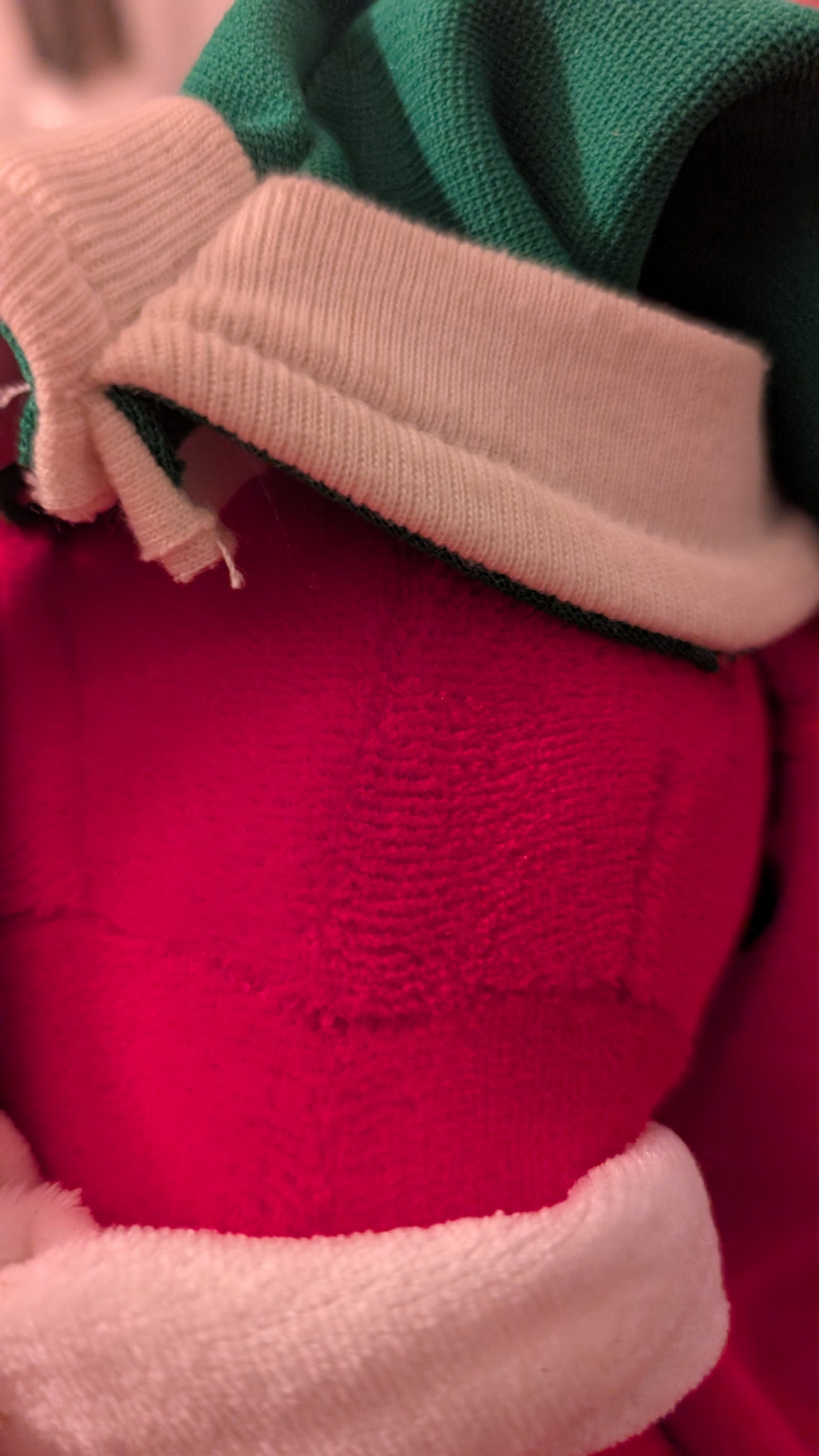 Vintage Clifford Red Dog Christmas Plush 1987 Commonwealth Toy Large Holiday