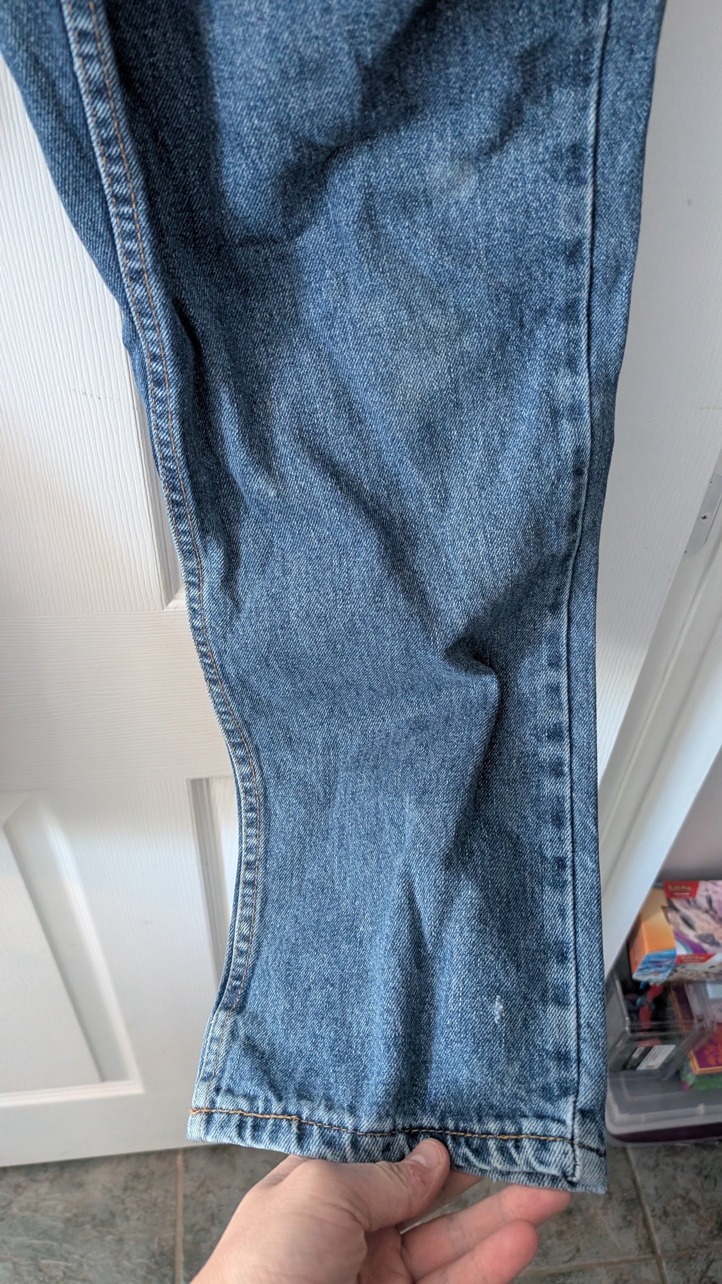 Levi’s 550 Relaxed Fit Jeans W32 L30 Blue Denim Original Riveted Pants