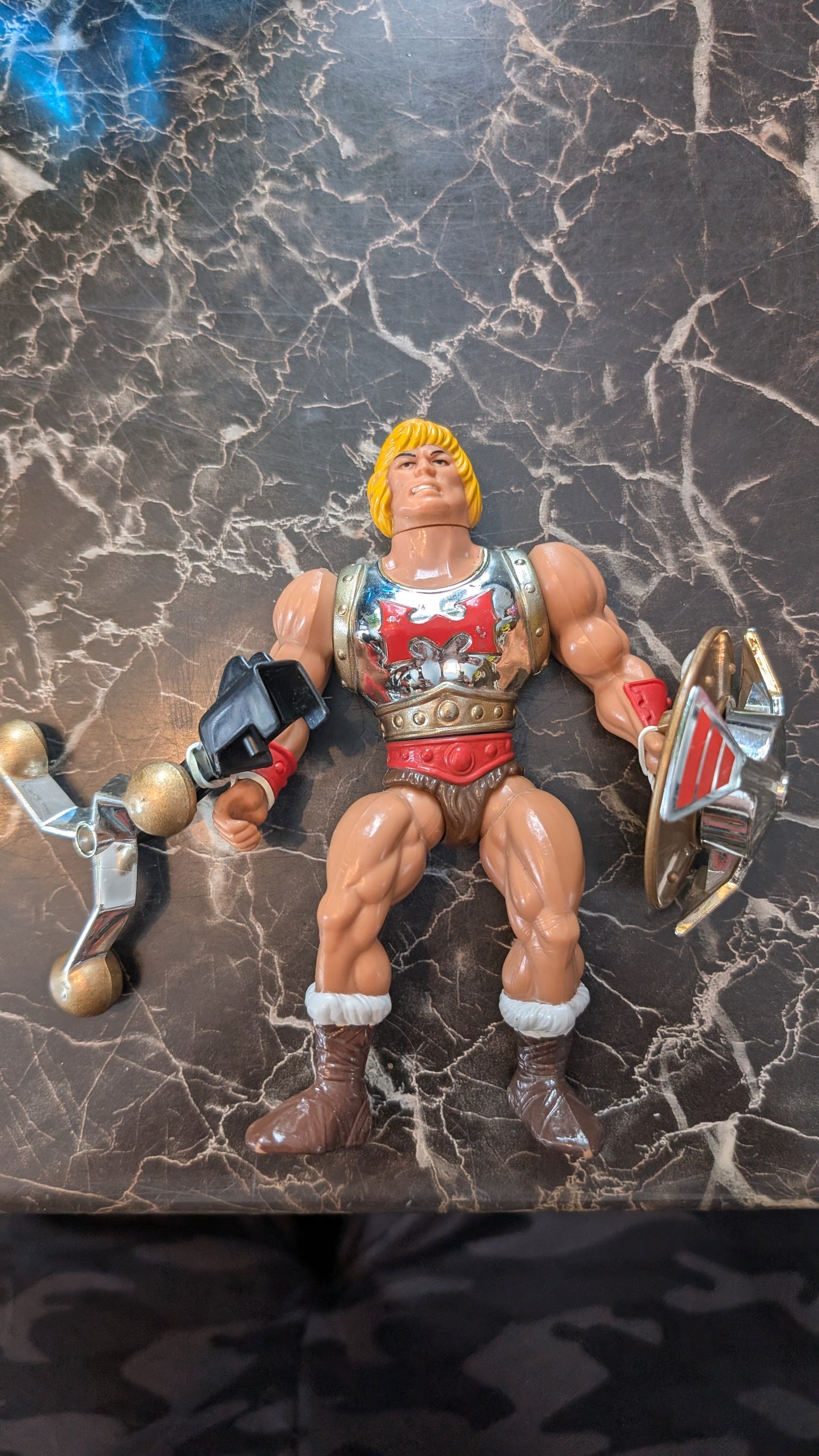 He-man MOTU 1985 Flying Fists Vintage Masters of the Universe - complete