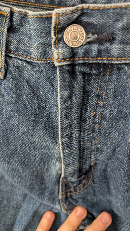 Levi’s 550 Relaxed Fit Jeans W32 L30 Blue Denim Original Riveted Pants