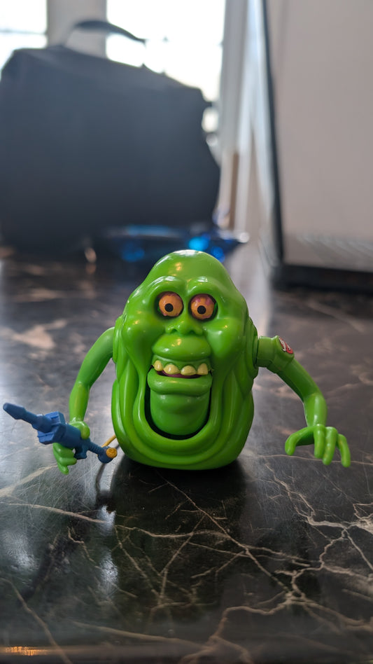 Kenner The Real Ghostbusters Figure Green Ghost Proton Pack Slimer (1989)