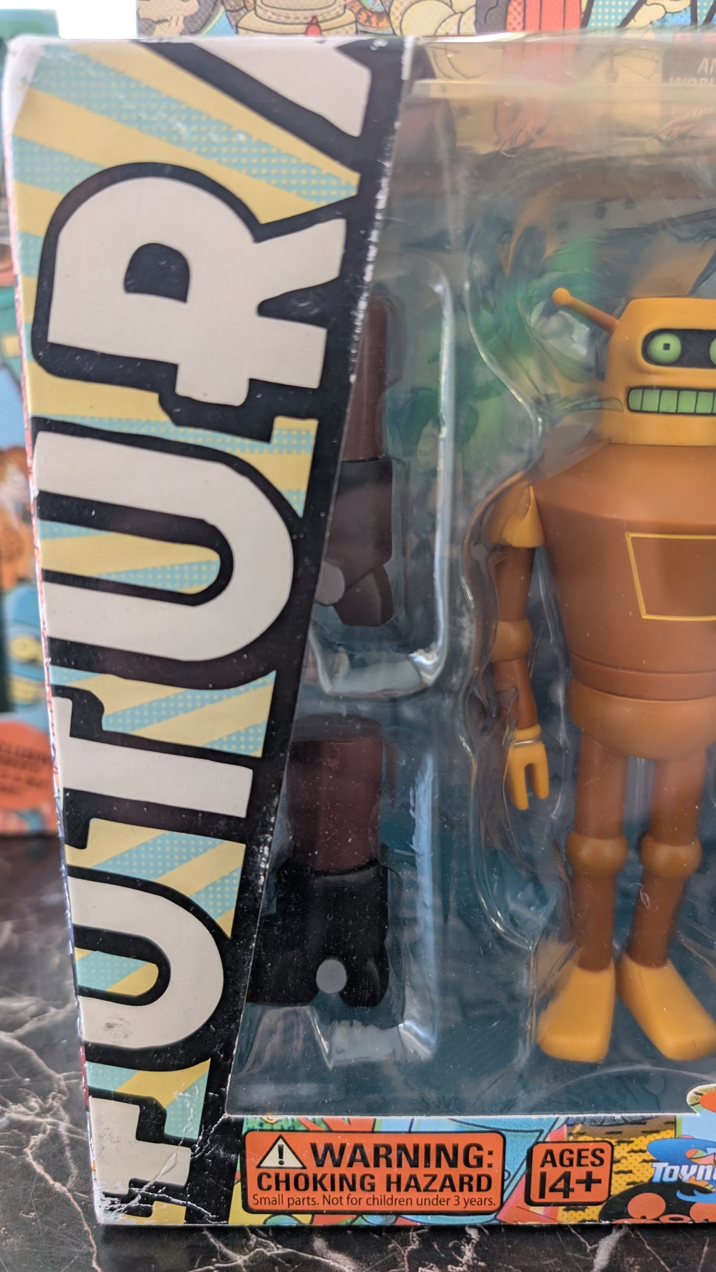 Toynami Futurama Calculon Action Figure Series 5 NEW SEALED - Very Rare