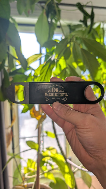 New Dr. McGillicuddy’s Bar Bottle Opener NEW Sealed Speed Opener Promo