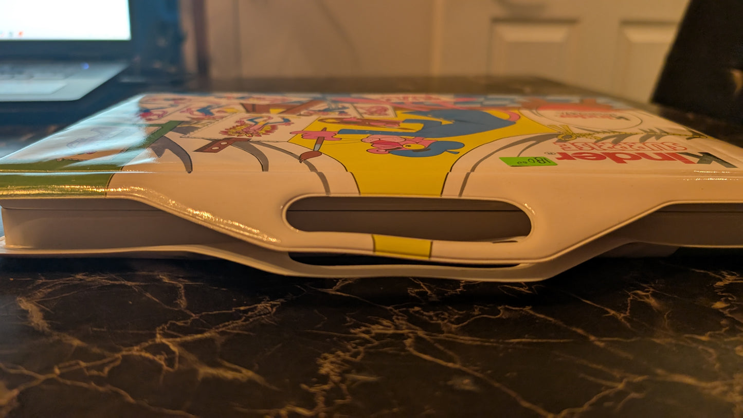 Vintage Kinder Surprise Pink Panther Carry Case 1989 Complete Set – Original Figures