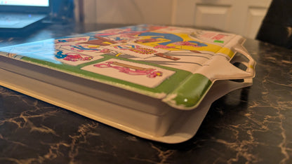 Vintage Kinder Surprise Pink Panther Carry Case 1989 Complete Set – Original Figures