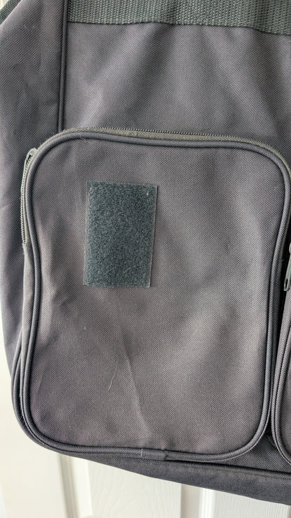 Vintage Tupperware Consultant Tote Duffle Shoulder Bag Organizer Black Logo