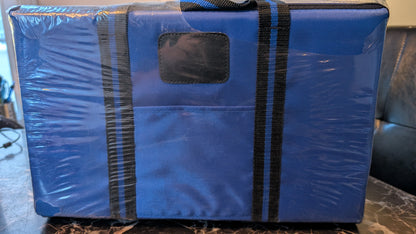 Vintage 1980s Tape Mate Cassette Tape Carrying Case Holds 30–48 Tapes Adjustable Strap