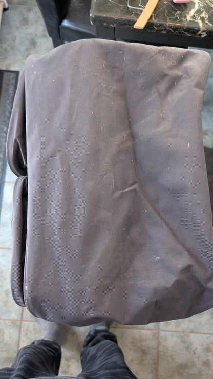 Vintage Tupperware Consultant Tote Duffle Shoulder Bag Organizer Black Logo