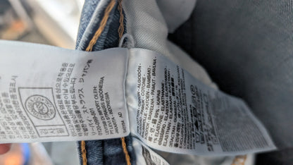 Levi’s 505 Regular Fit Jeans Men’s W36 L29 Blue Straight Leg Denim Zip Fly