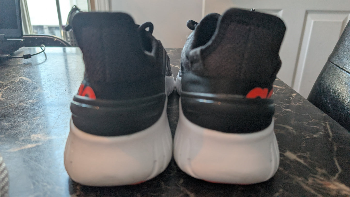 Adidas Cloudfoam Comfort Running Shoes Men’s US 10 Black Red H00275