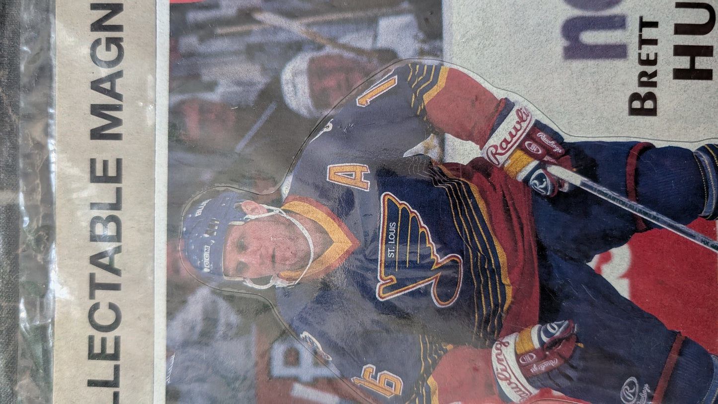 Brett Hull St. Louis Blues Collectible Magnet – NHL Premier Edition – Sealed