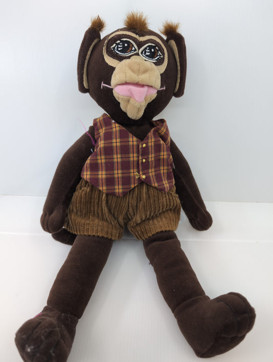 #6 Cornemuse peluche plush toy Jouet série télévisé Vintage 12"