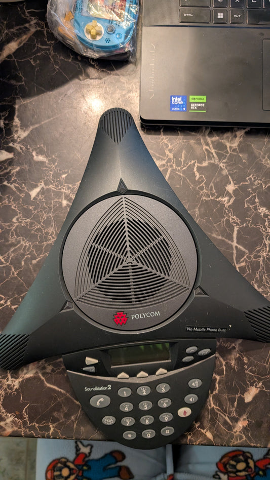 Polycom SoundStation2 Conference Phone 2201-16000-601 Non-Expandable