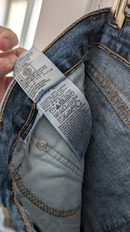 Levi’s 550 Relaxed Fit Jeans W32 L30 Blue Denim Original Riveted Pants