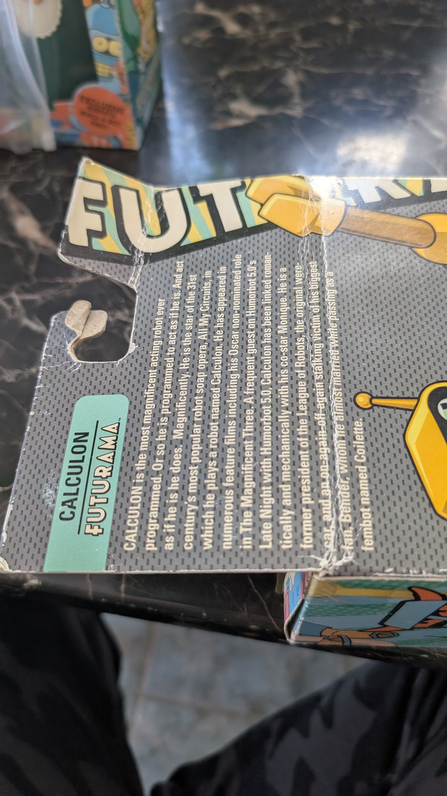 Toynami Futurama Calculon Action Figure Series 5 NEW SEALED - Very Rare