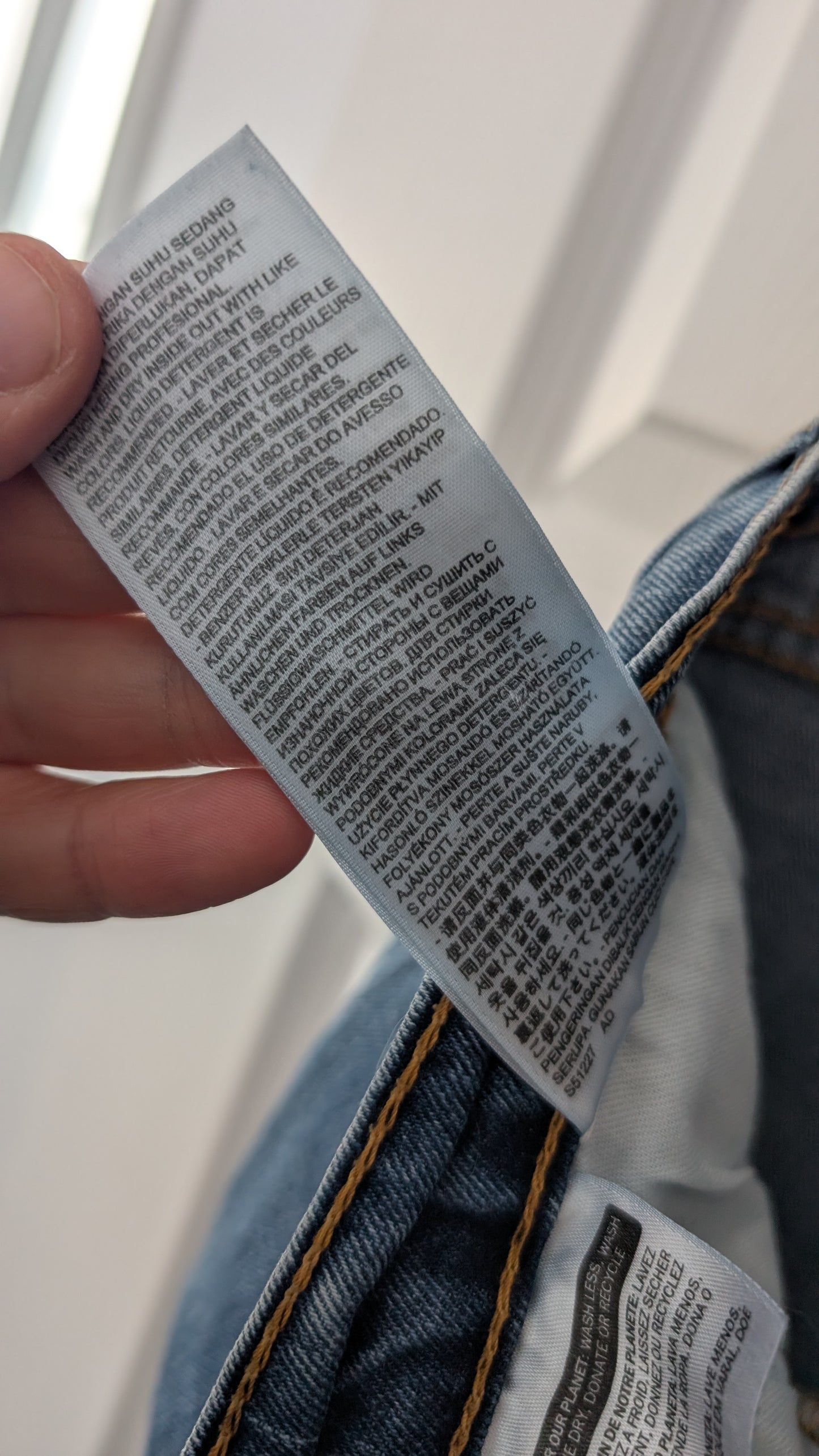 Levi’s 505 Regular Fit Jeans Men’s W36 L29 Blue Straight Leg Denim Zip Fly