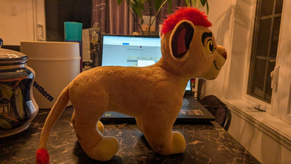 Disney Lion Guard Kion Plush Stuffed Animal Red Mane Simba Series 12” Toy