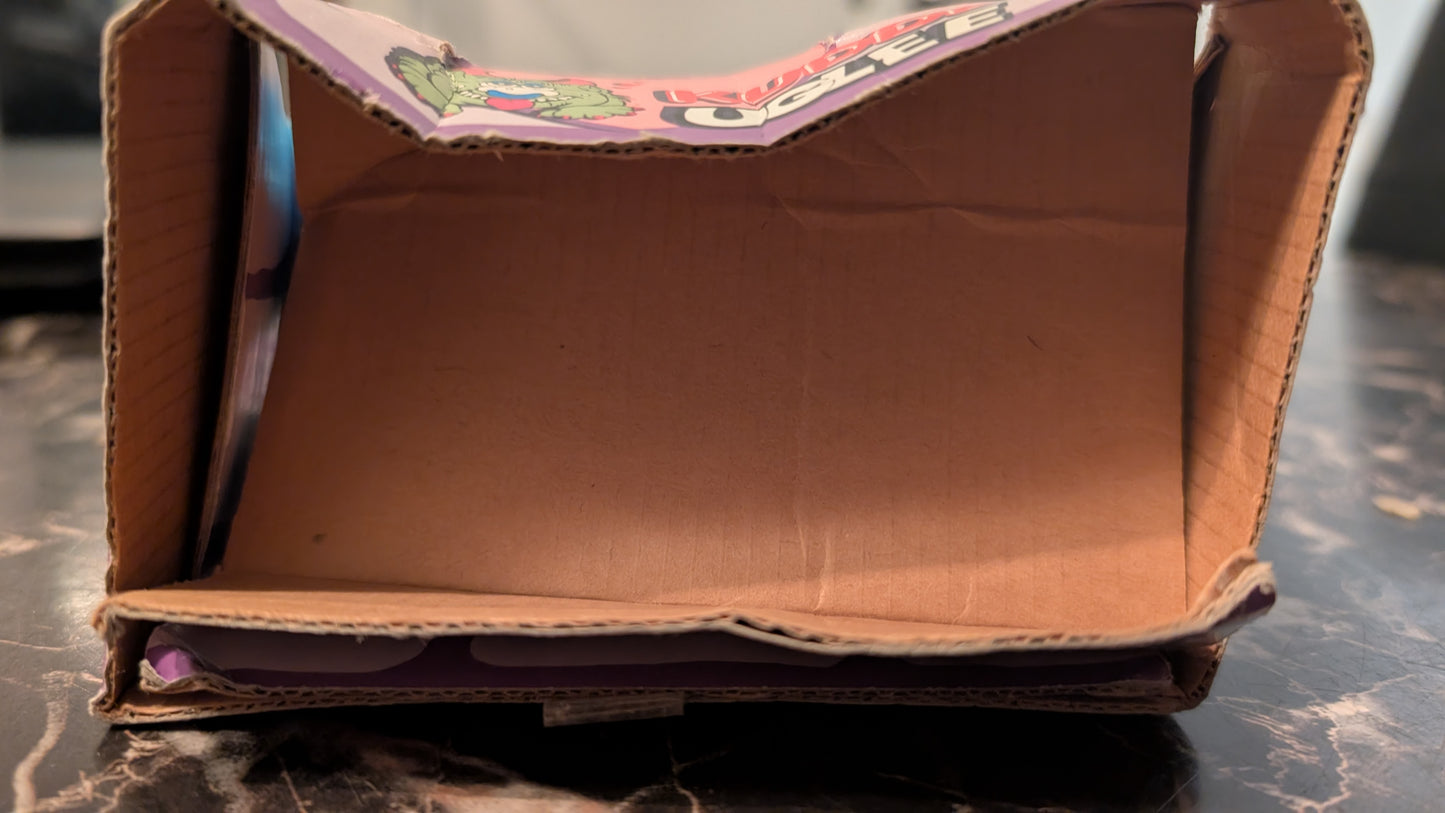 Vintage 1980s Kuddlee Uglee Monster Plush w/ Chain – Original Box – Tara Toys