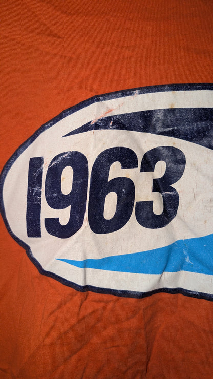 GOATGEAR 1963 New York T-Shirt Orange XL Earl Manigault Pro Series