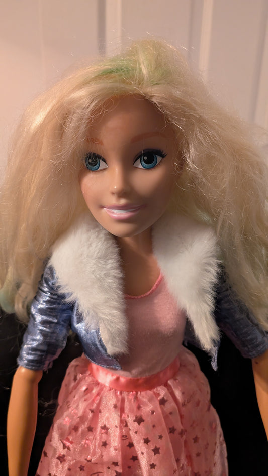 Mattel Barbie Doll My Size Articulated Jointed Just Play 2016 Best Friend 28”