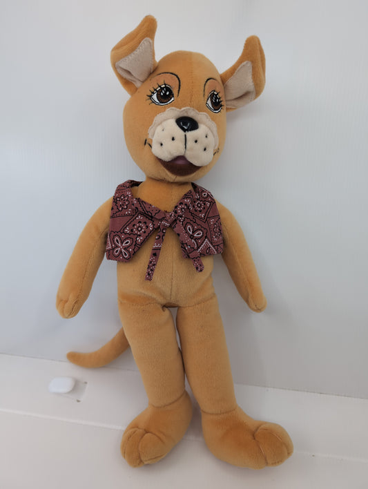 #8 Cornemuse peluche plush toy Jouet série télévisé Vintage 12"