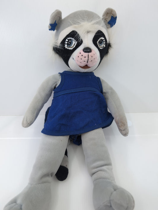 #11 Cornemuse peluche plush toy Jouet série télévisé Vintage 12"