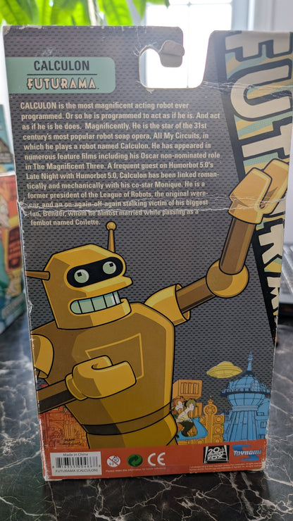 Toynami Futurama Calculon Action Figure Series 5 NEW SEALED - Very Rare