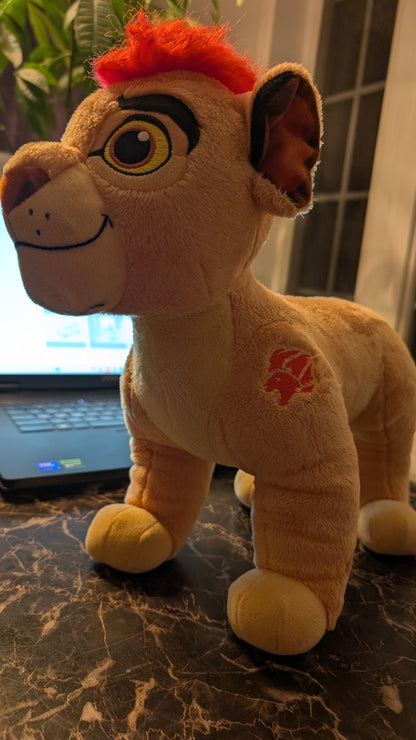 Disney Lion Guard Kion Plush Stuffed Animal Red Mane Simba Series 12” Toy