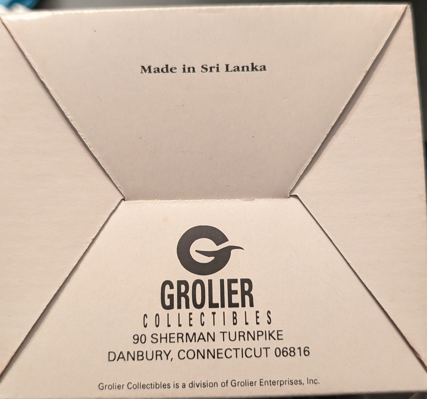 Grolier Collectibles Disney Bambi 2001 Dated Christmas Ornament New in Box 35500-993