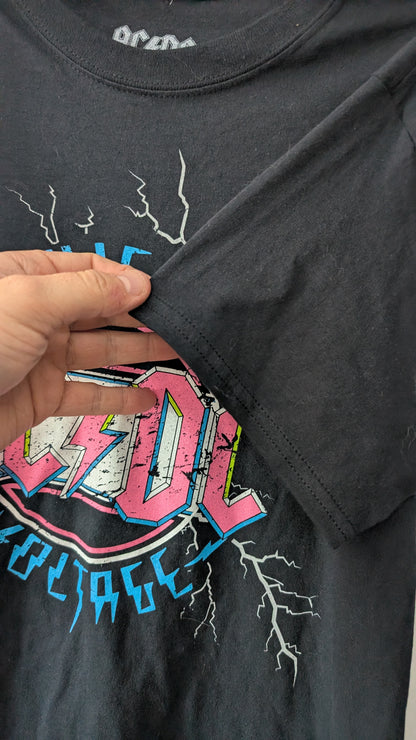 AC/DC High Voltage Graphic T-Shirt Black Size Small 2019 Licensed Band Tee