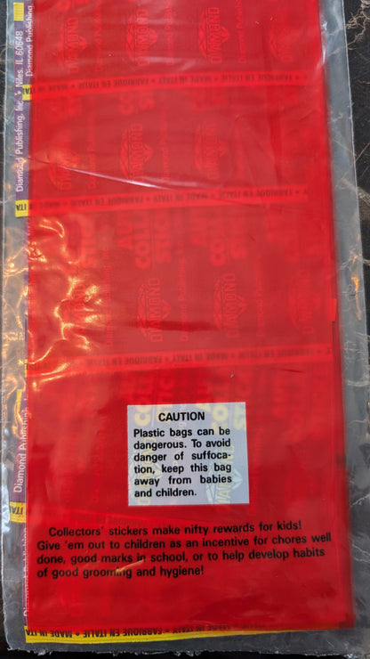 1989 Teenage Mutant Ninja Turtles TMNT Play & Activity Sticker Pack – 5 Sealed Packs