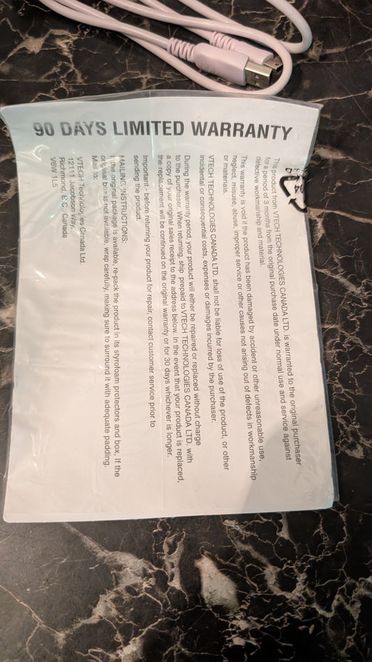 VTech Kidizoom Sport Pink Digital Camera for Kids w/ Manual & USB Cable