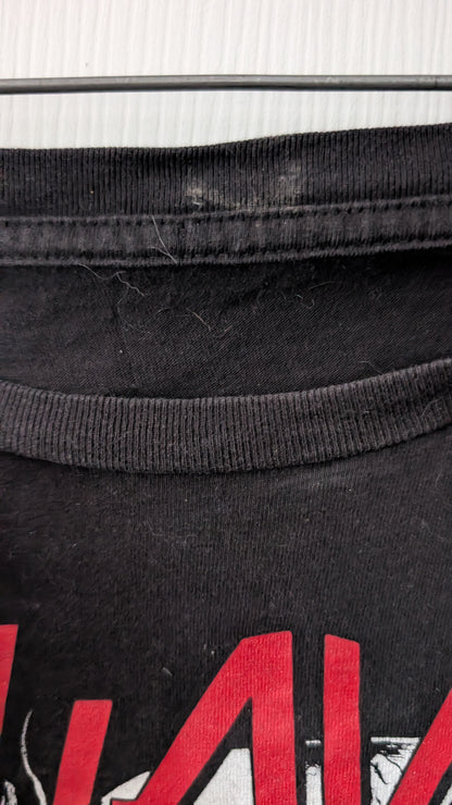 Slayer Skull Graphic T-Shirt Black Size Medium Official Licensed Metal Band Tee