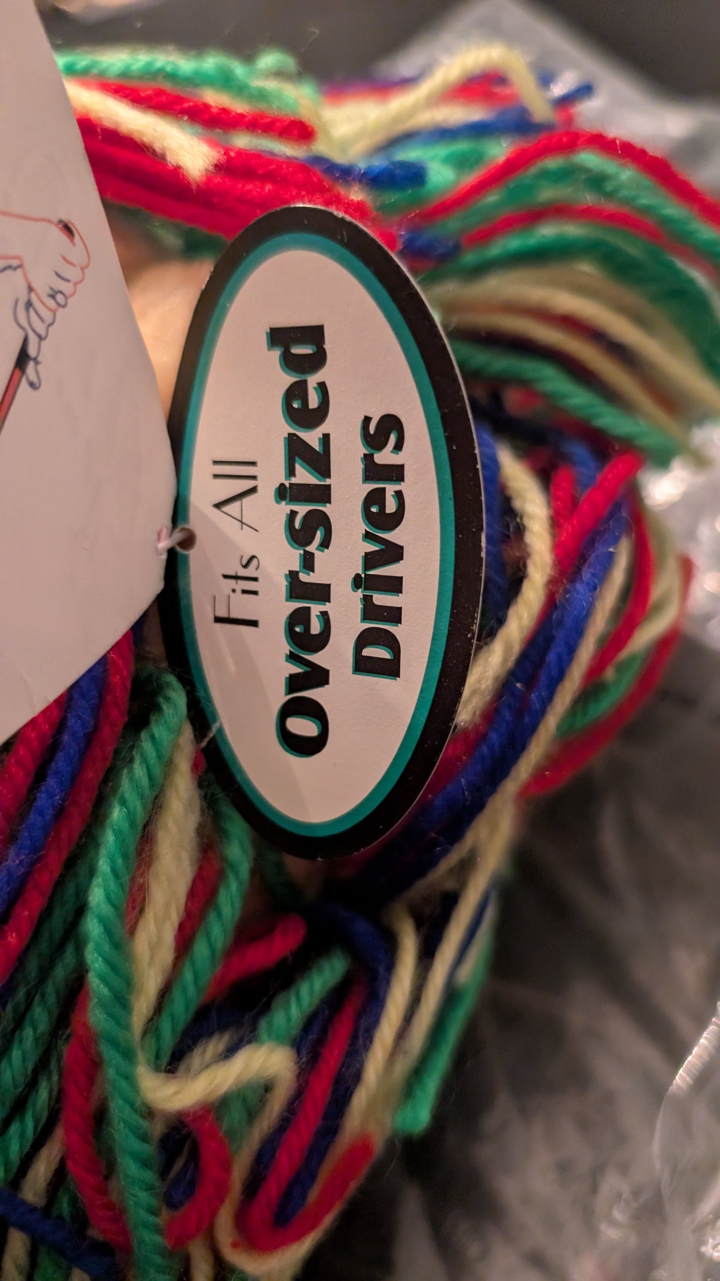 Vintage John Daly Winning Edge Designs Plush Lion Golf Club Driver Cover with tag