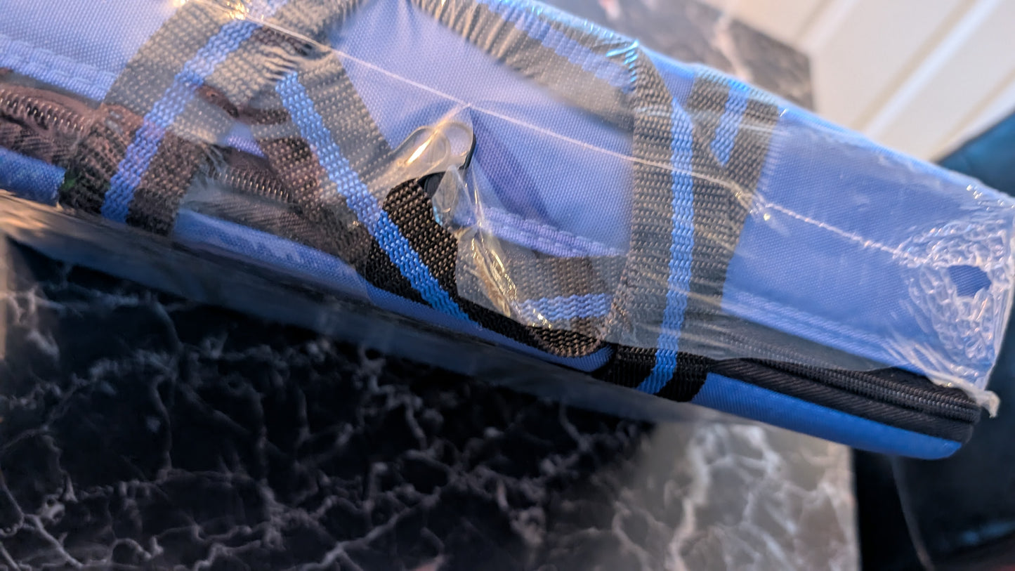 Vintage 1980s Tape Mate Cassette Tape Carrying Case Holds 30–48 Tapes Adjustable Strap