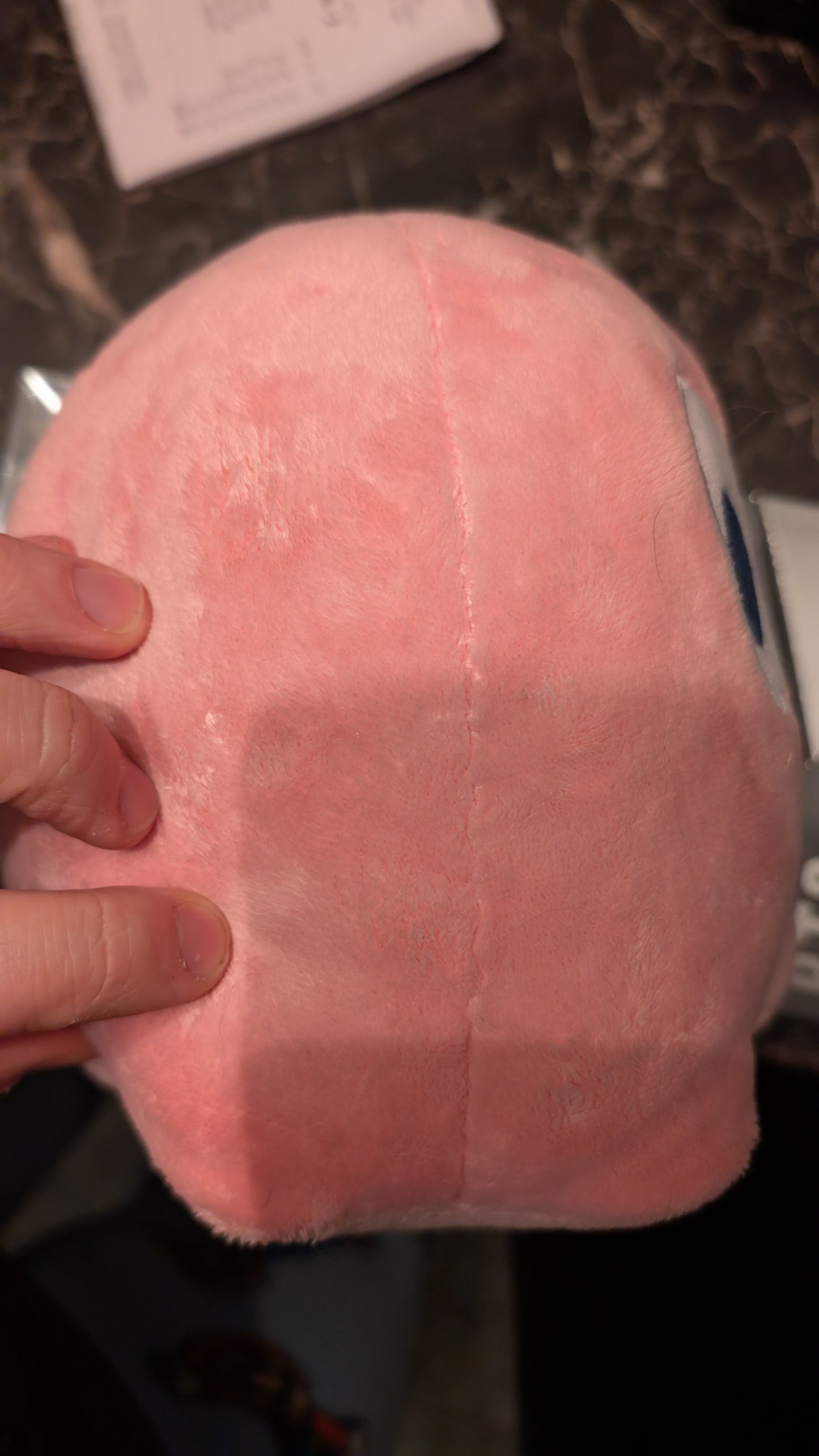 PAC MAN Pink Ghost Pinky 7 " Plush Toy Stuffed Bandai Namco Ms Pac Man Pink