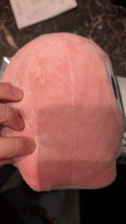 PAC MAN Pink Ghost Pinky 7 " Plush Toy Stuffed Bandai Namco Ms Pac Man Pink