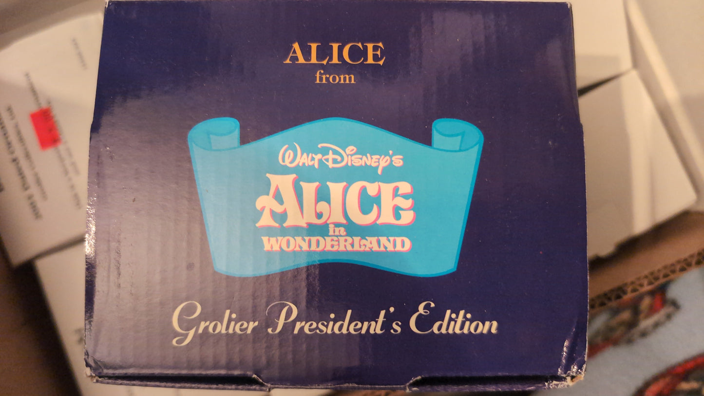 Grolier Presidents Edition Disney Alice Christmas Ornament 35600 996 Collectible #2