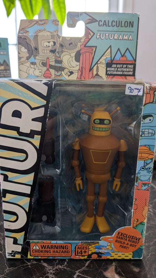 Toynami Futurama Calculon Action Figure Series 5 NEW SEALED - Very Rare