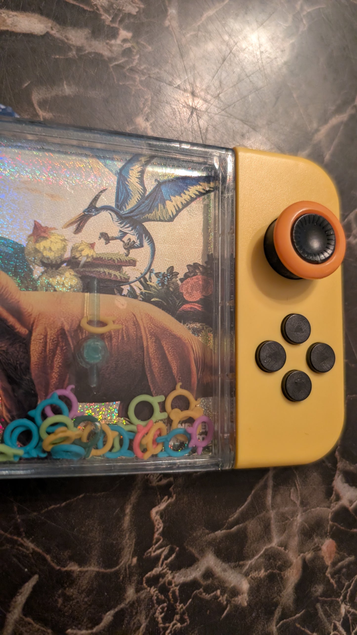 Dino World Handheld Water Ring Game Dinosaur Toy – Classic Push Button Game