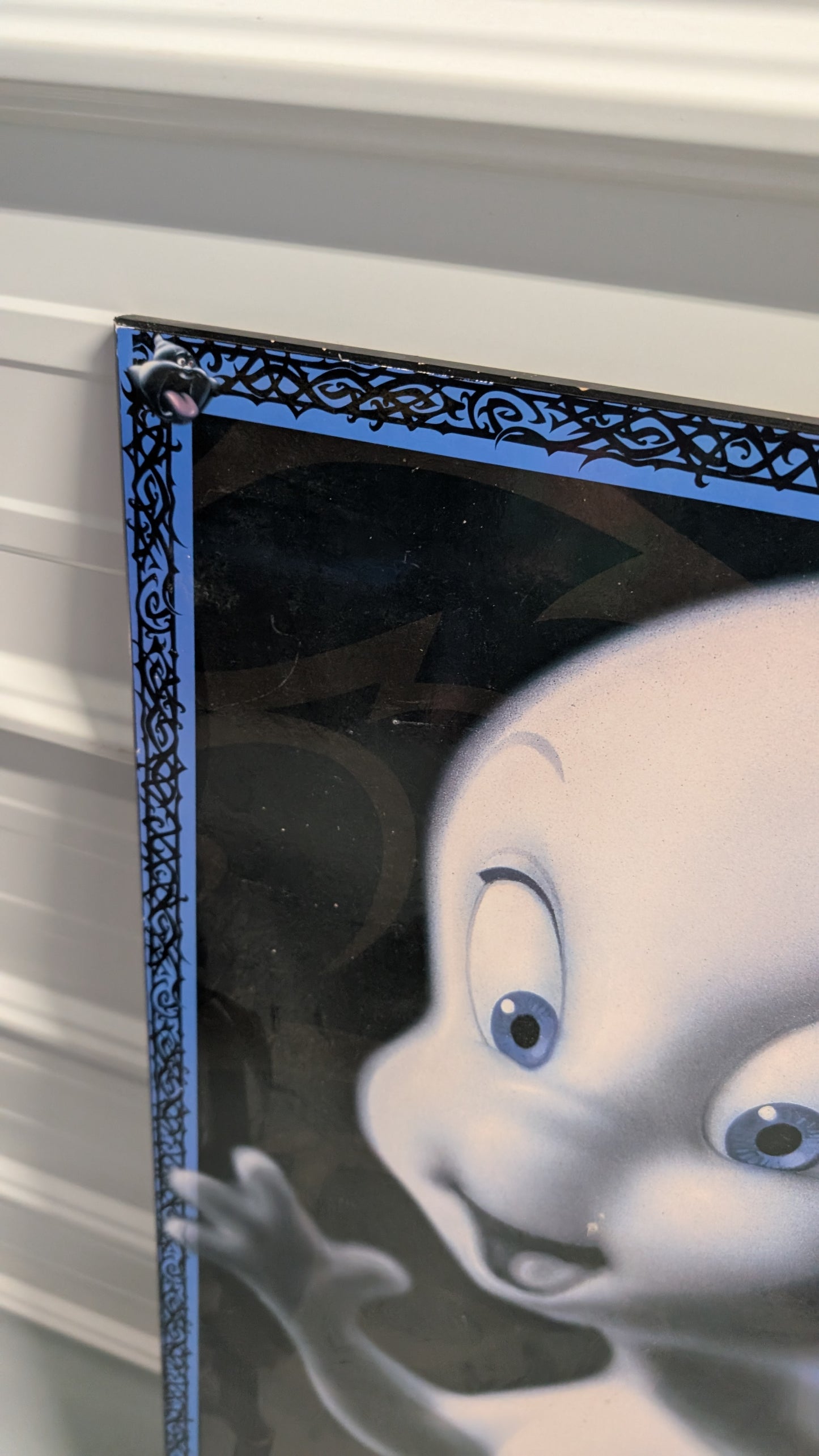 Vintage Casper The Friendly Ghost Wood Panel Wall Art Large Poster Size