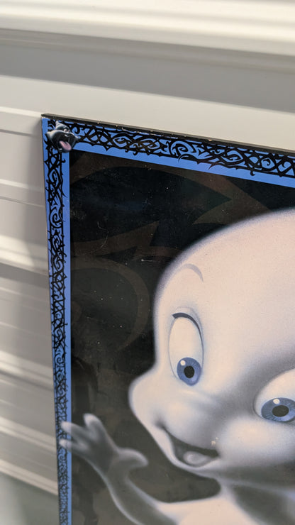 Vintage Casper The Friendly Ghost Wood Panel Wall Art Large Poster Size