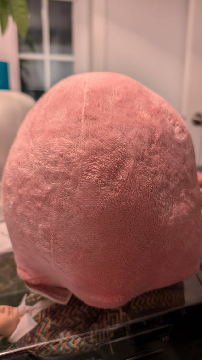 PAC MAN Pink Ghost Pinky 7 " Plush Toy Stuffed Bandai Namco Ms Pac Man Pink