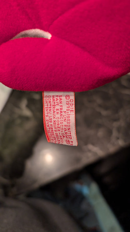 12" VINTAGE 1983 GARFIELD ODIE CHRISTMAS PUPPY DOG W CANE STUFFED Dakin PLUSH